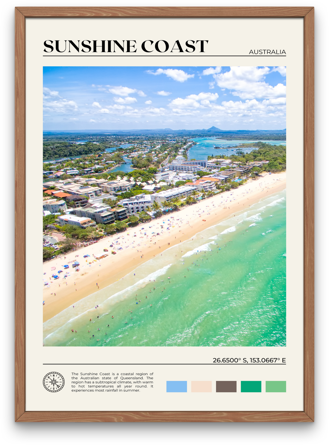 Sunshine Coast Poster