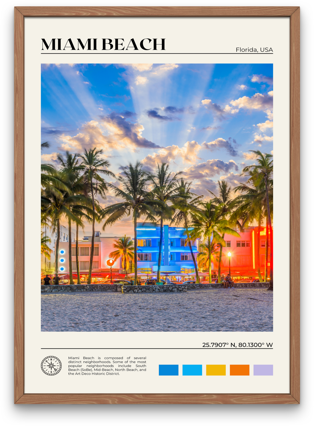 Miami Beach Poster 2