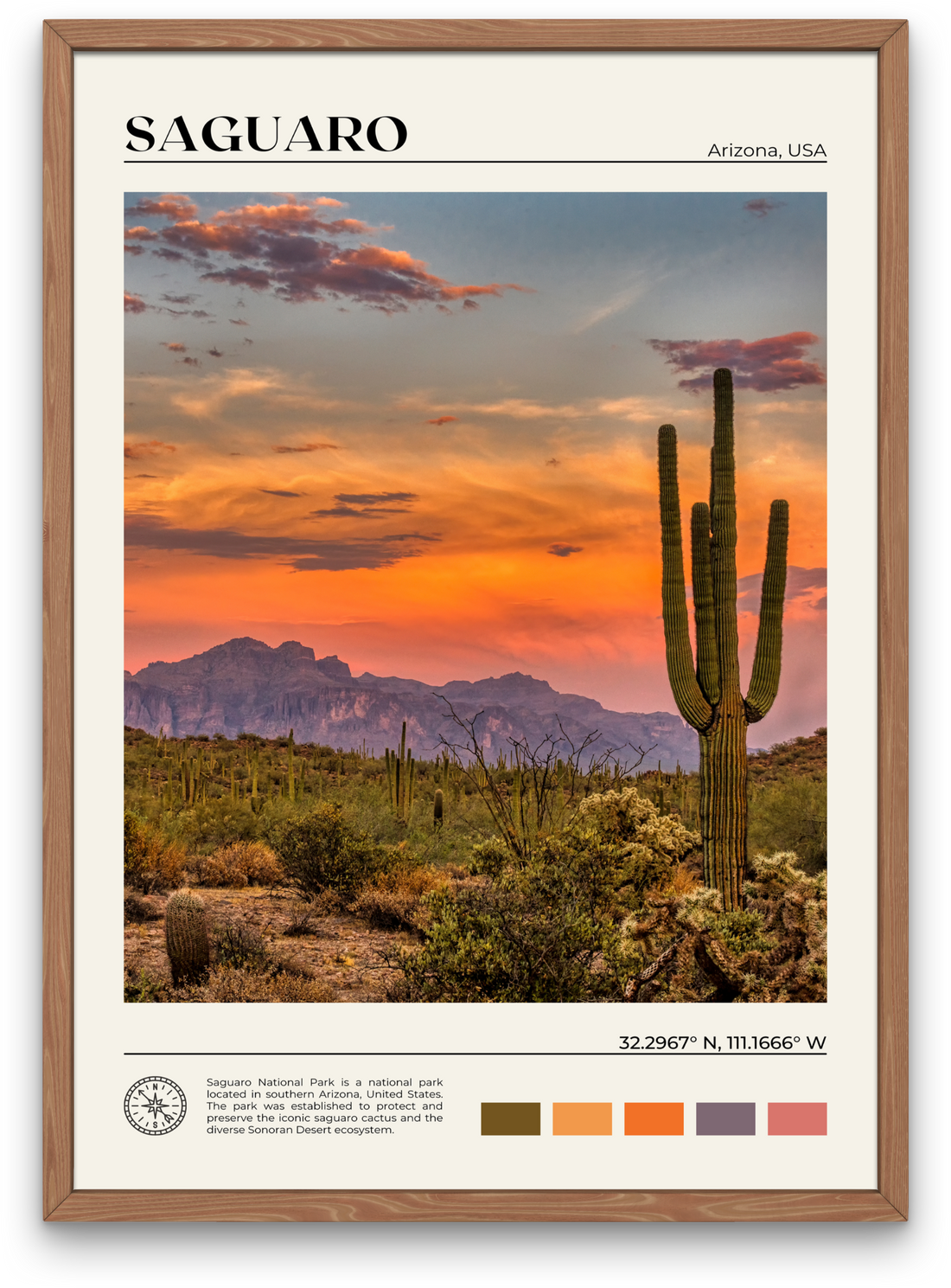 Saguaro Poster