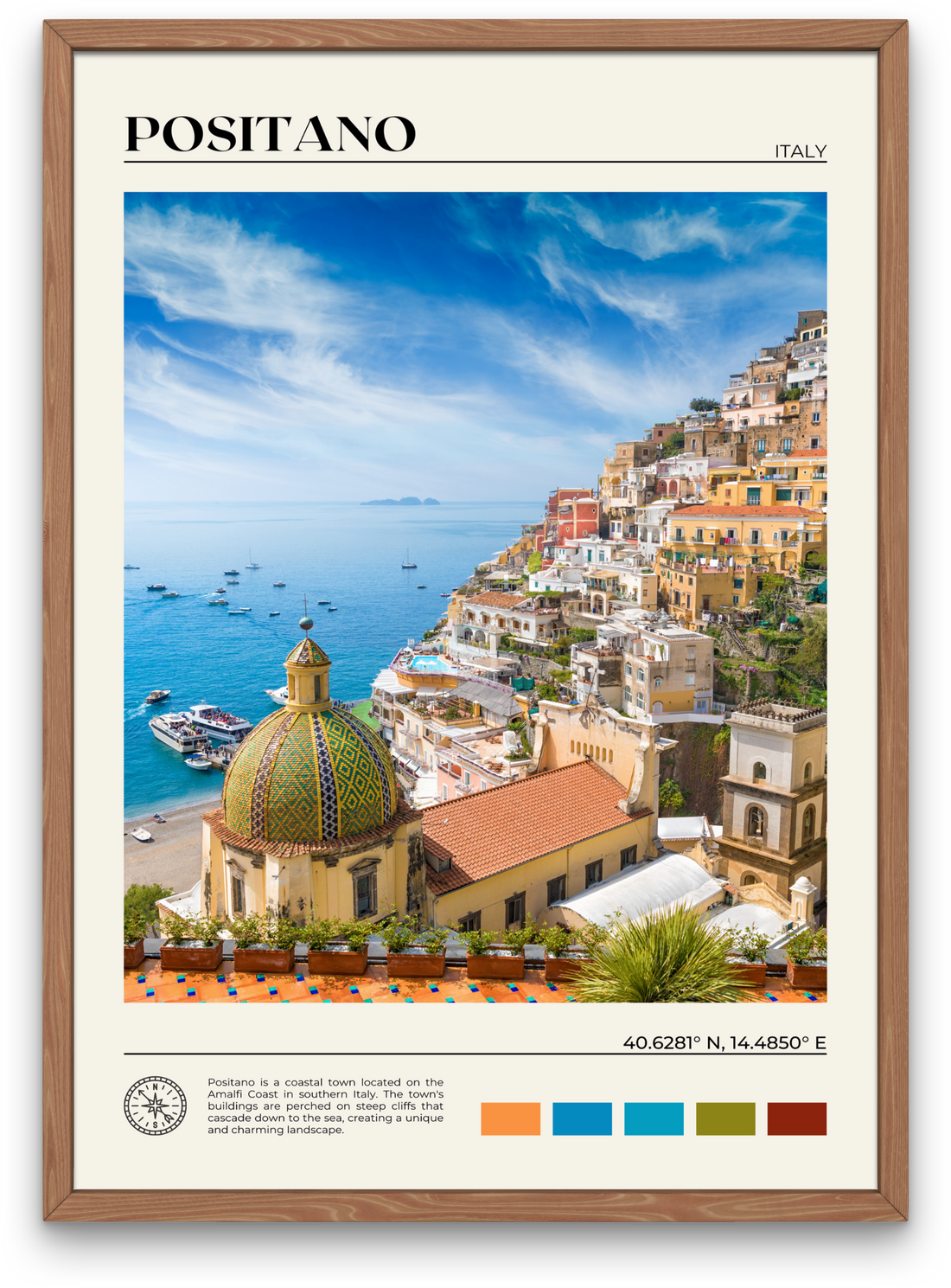 Positano Poster