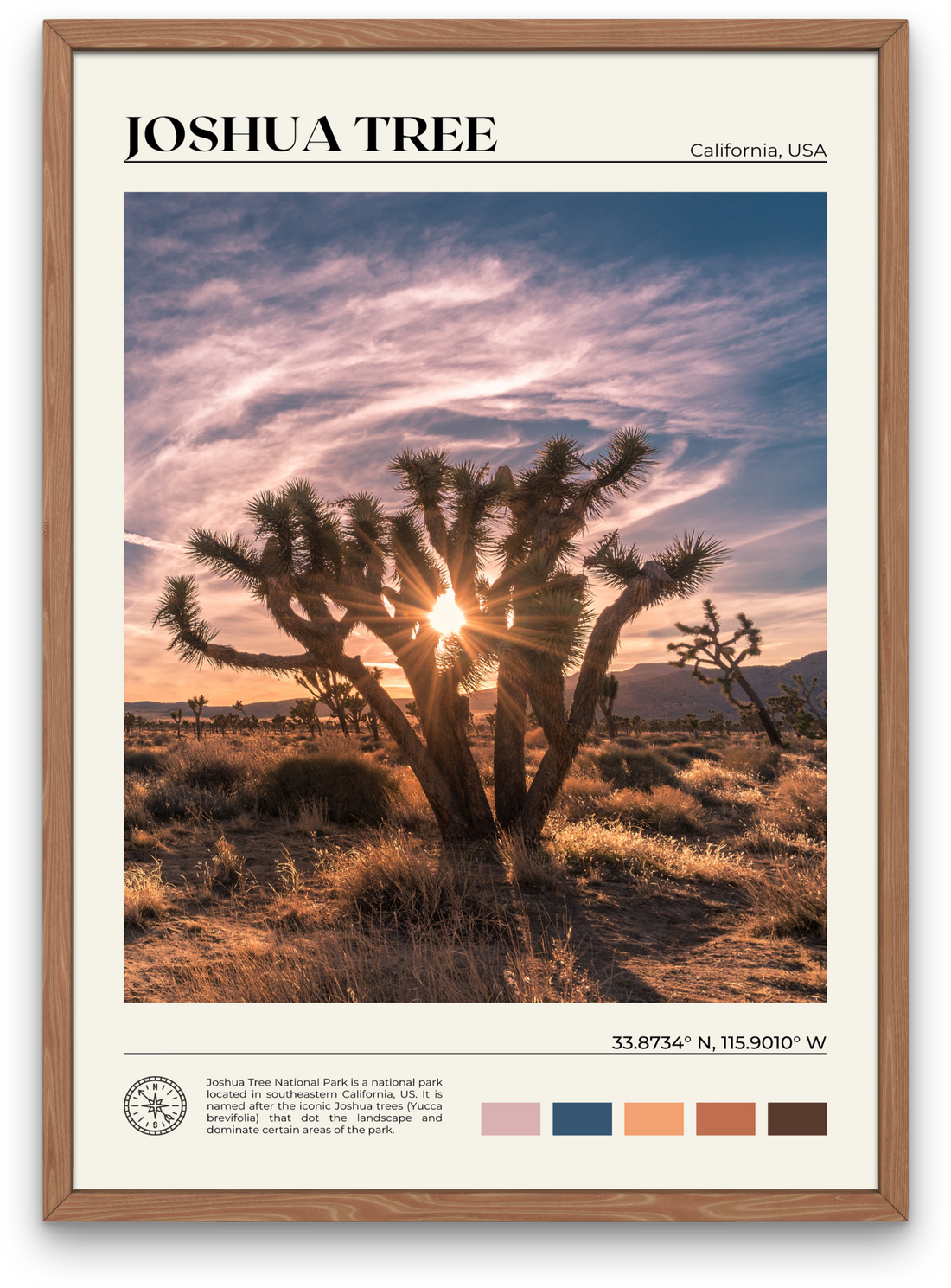 Joshua Tree Poster