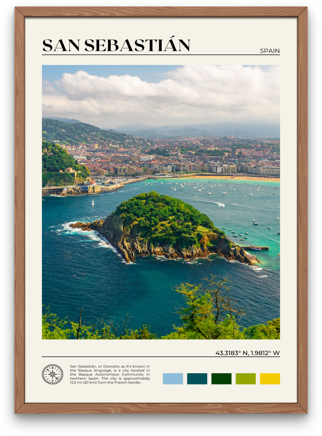 San Sebastián Poster