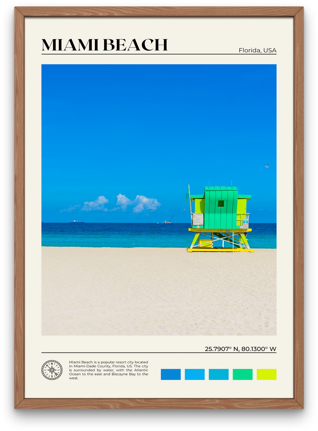 Miami Beach Poster 1