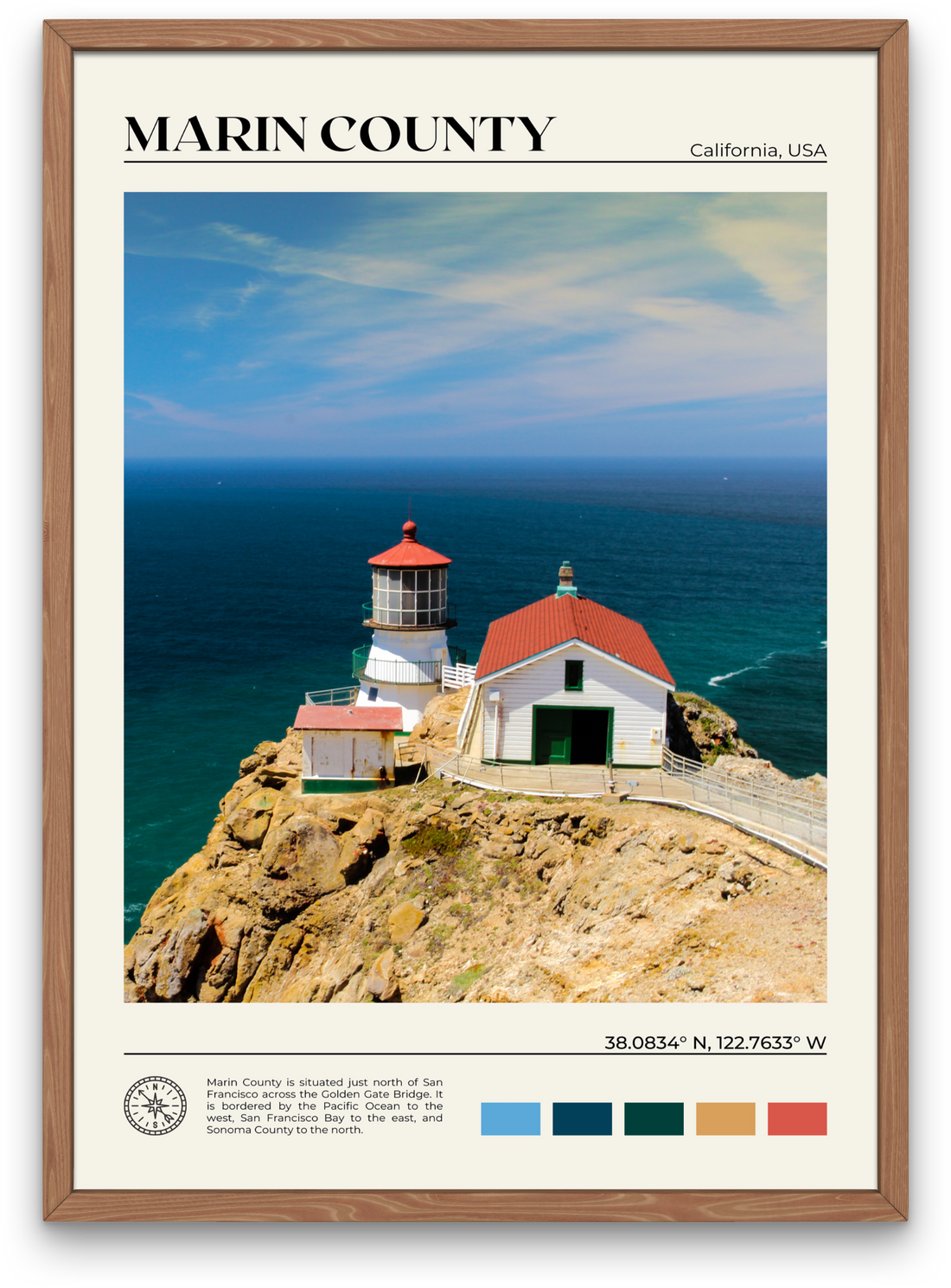 Marin County Poster