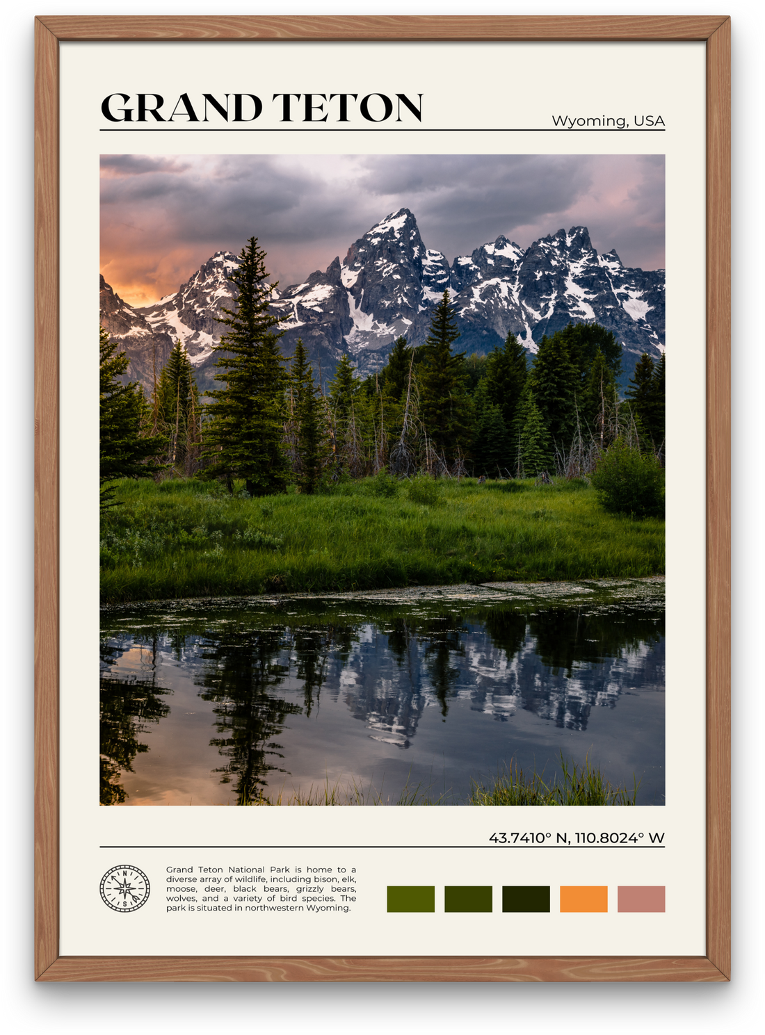 Grand Teton Poster