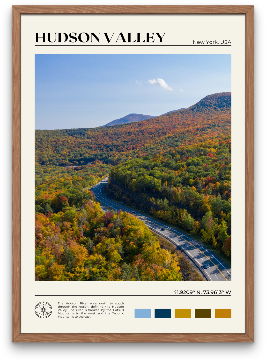 Hudson Valley Poster