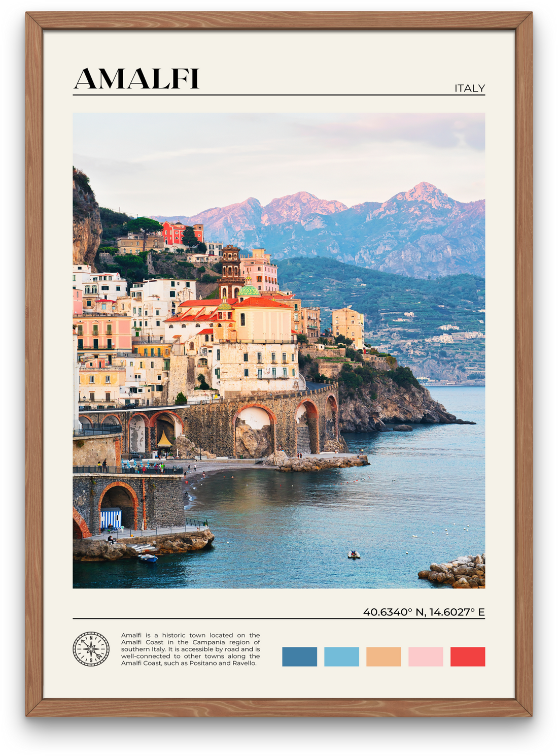 Amalfi Poster