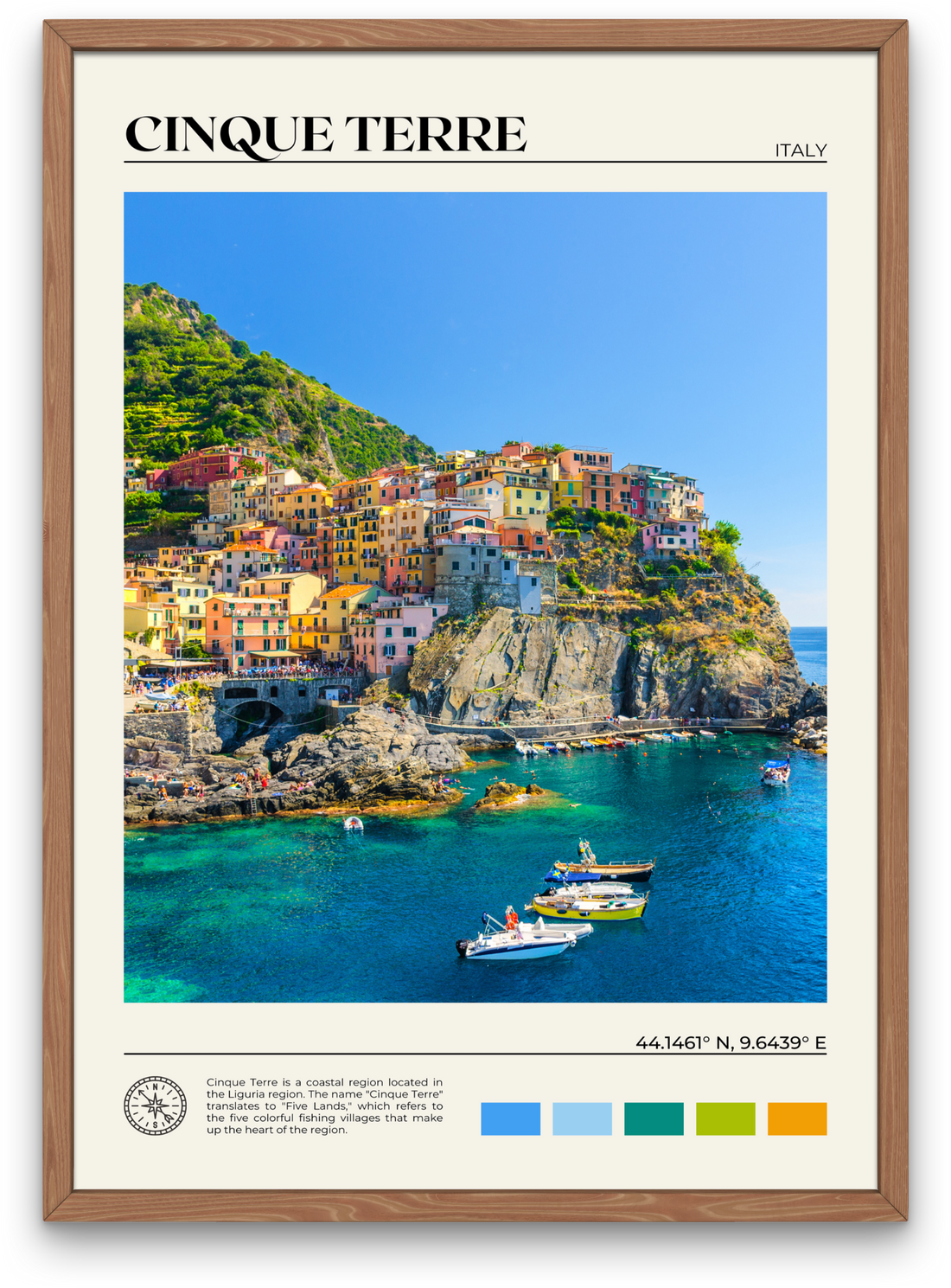 Cinque Terre Poster