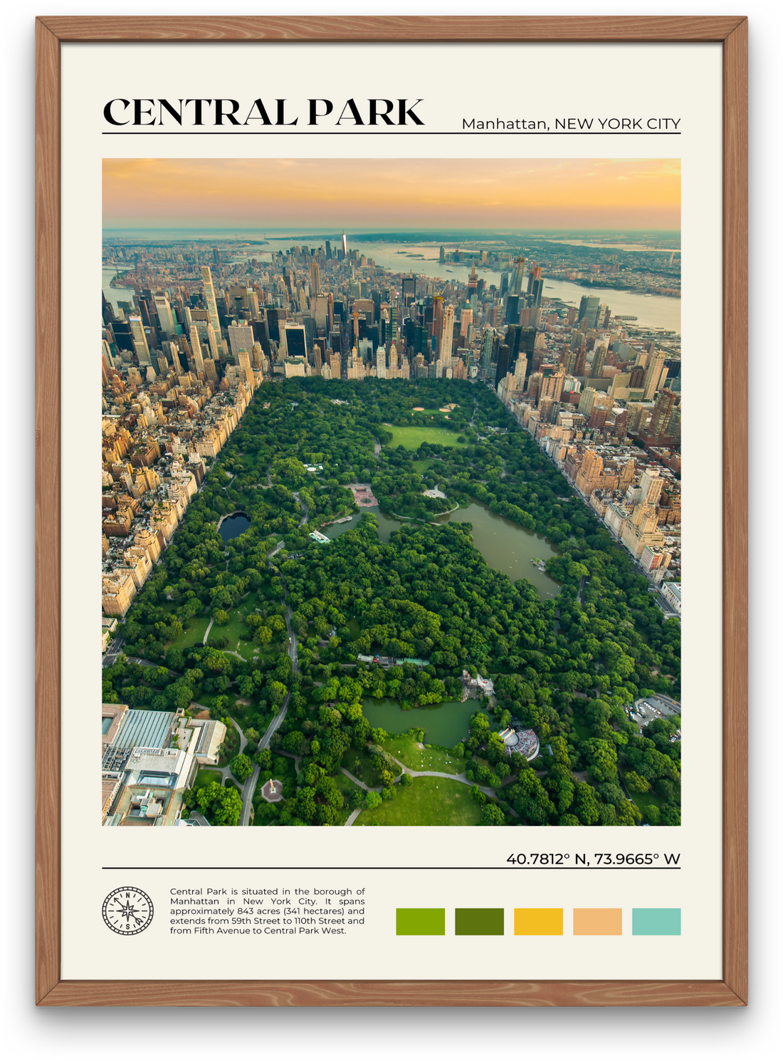 Central Park Poster