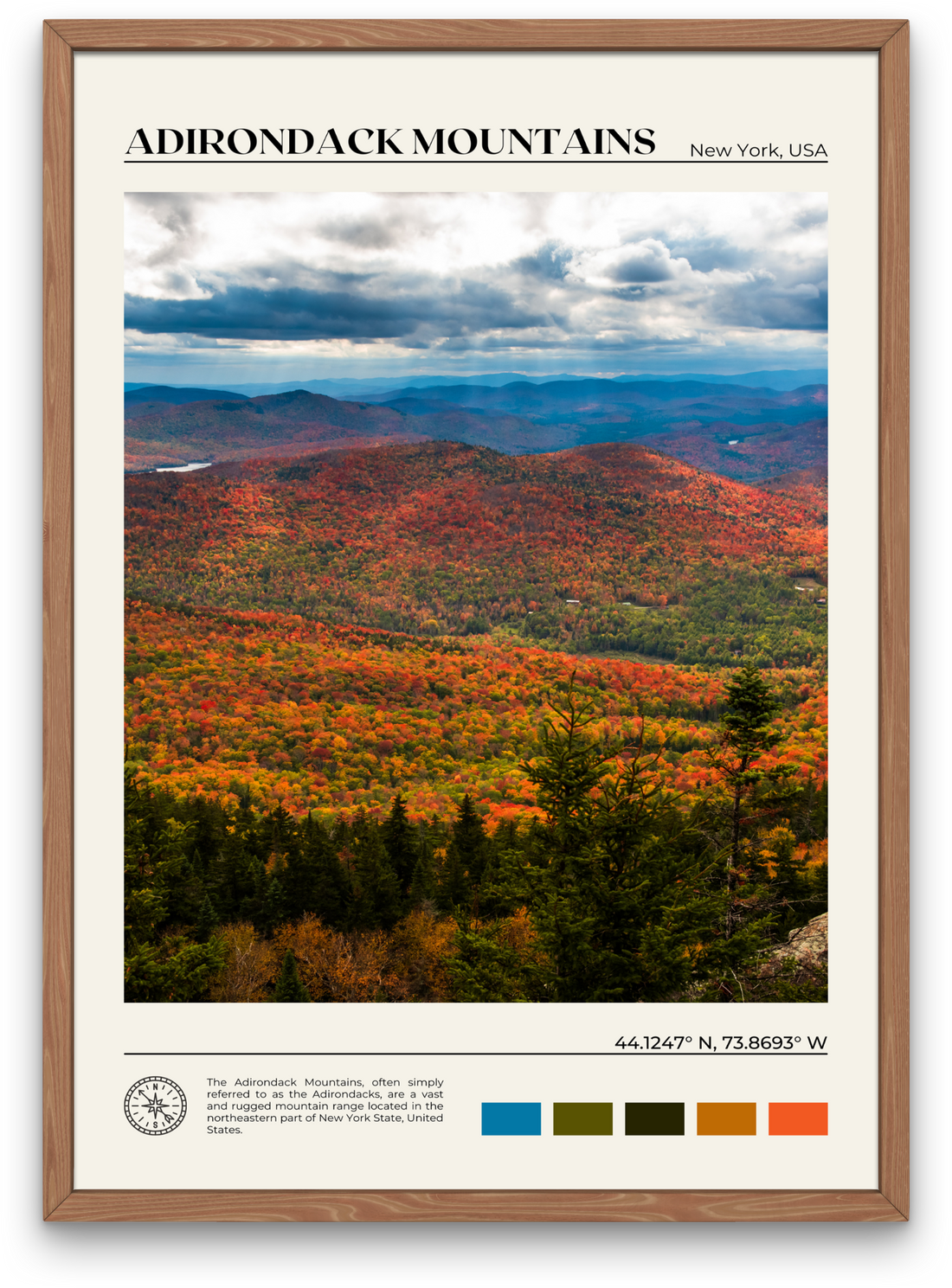 Adirondack Poster