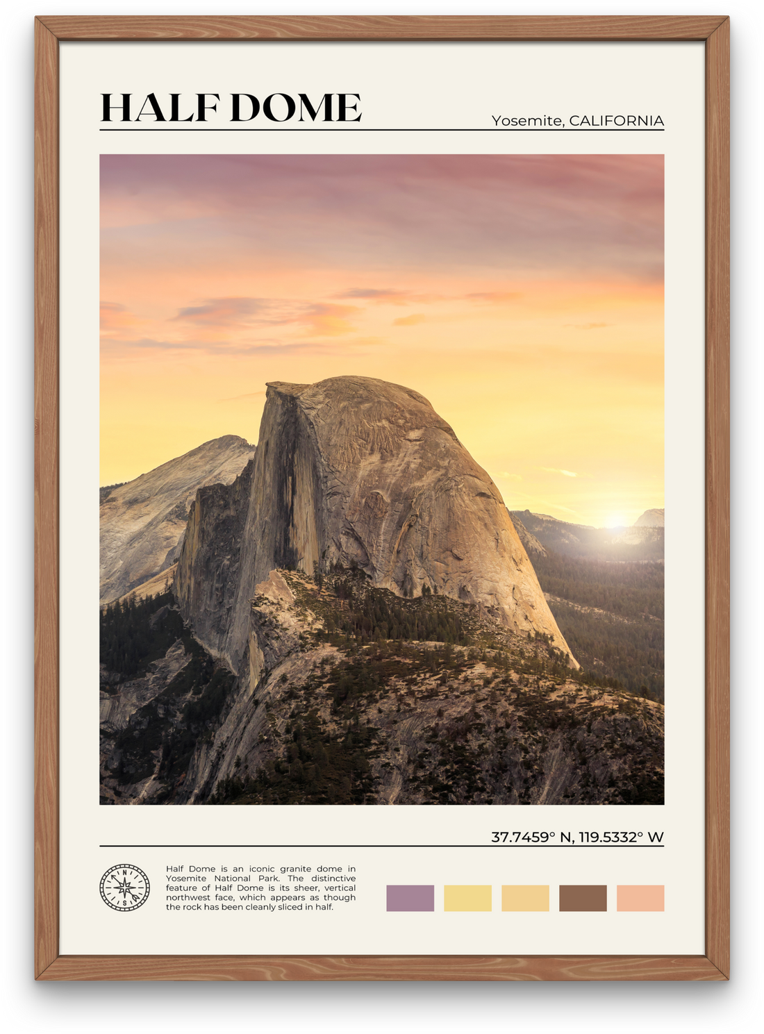 Half Dome Poster