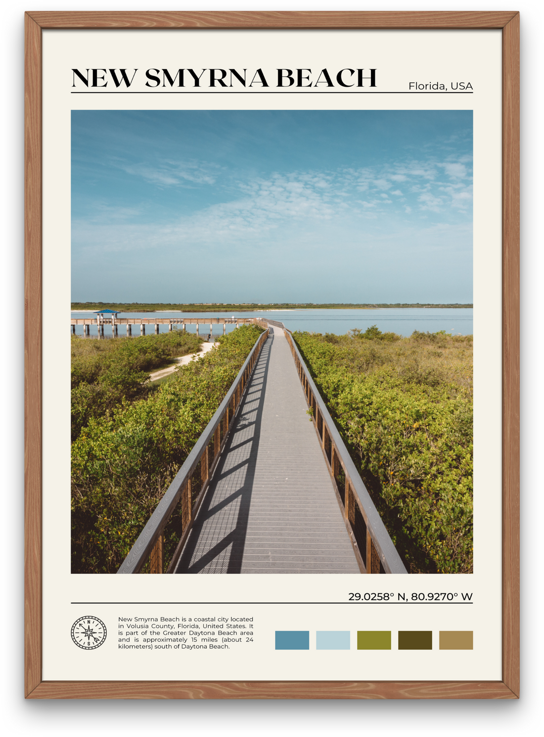 New Smyrna Beach Poster