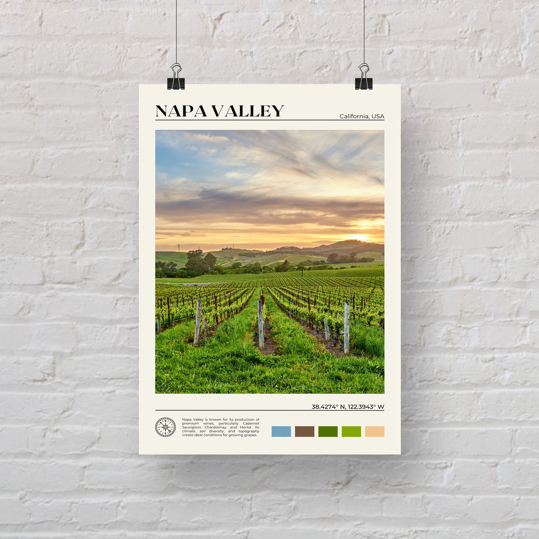 Napa Valley Poster